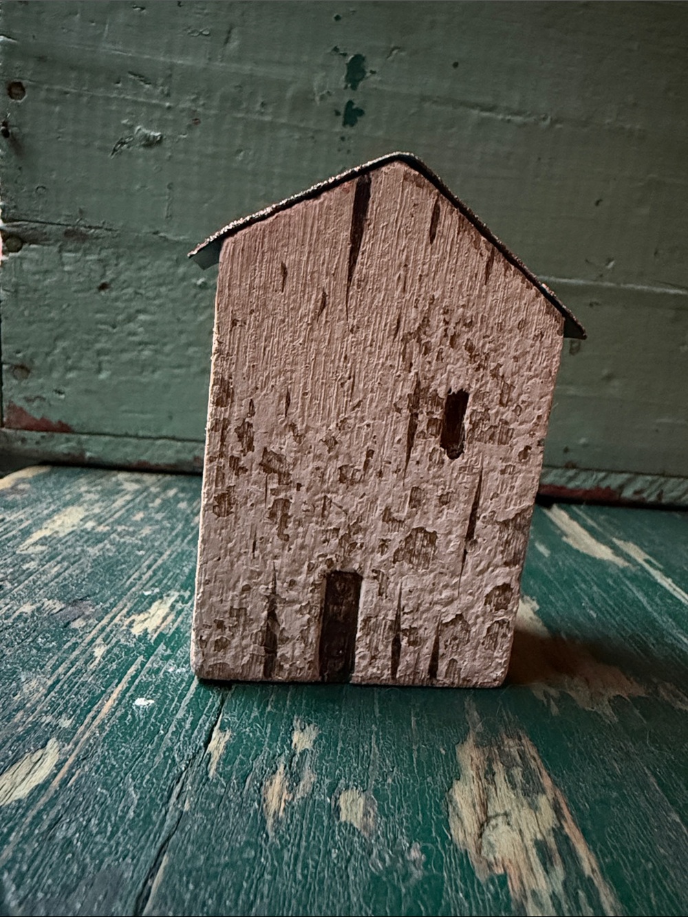 Handcrafted Rustic White Seaside/Coastal Wooden House